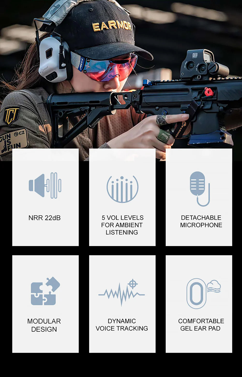 Earmor™ M32 PLUS Tactical Headset - 2024 Edition