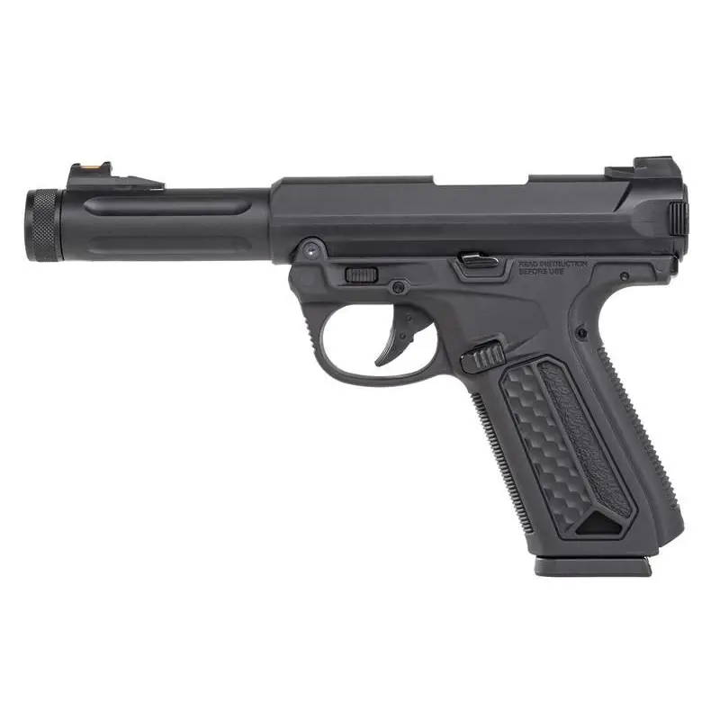 Action Army Ruger MKIV Gas Blowback Pistol (AAP01 - Black) -