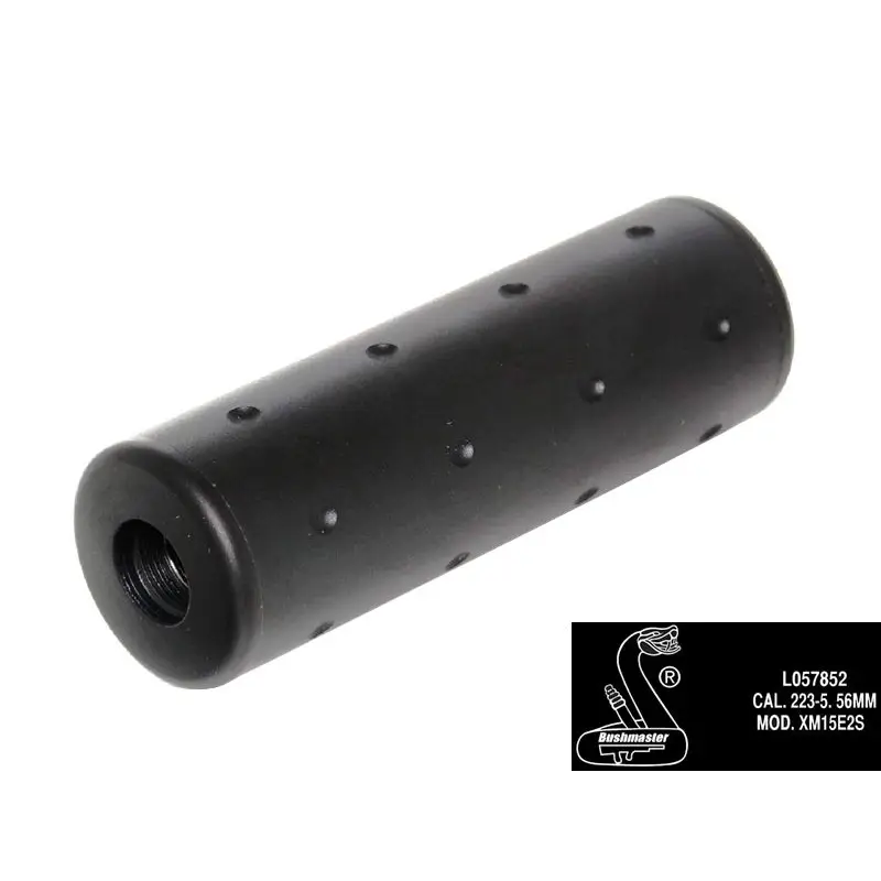 CCCP Bush Master Silencer (14mm Thread - 110mmx35mm - Black)