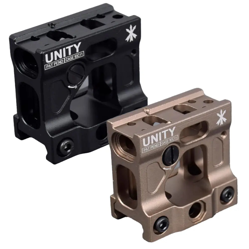 Fast Micro Mount - Unity Style Riser Mount for T1/T2