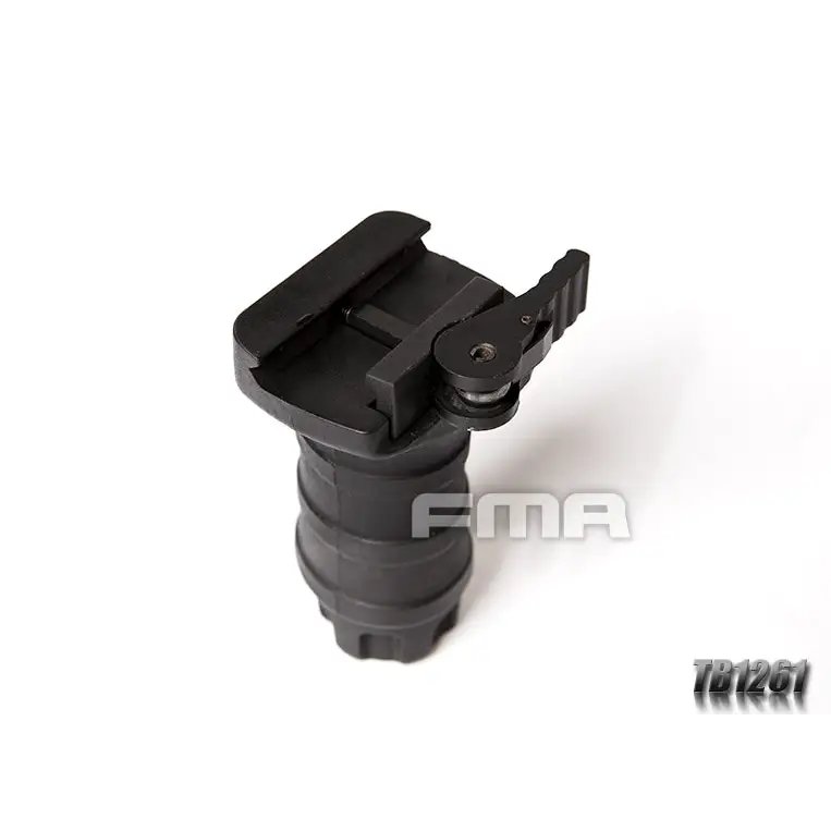 FMA Short Vertical Grip - Quick Detach Black