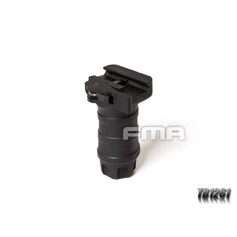 FMA Short Vertical Grip - Quick Detach Black